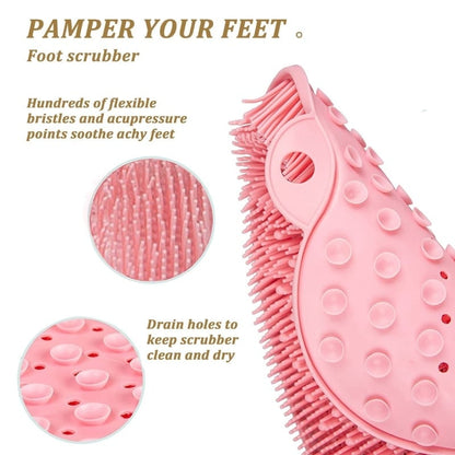 🥳 PROMO 2026 🥳 💞 Déjà + de 50 000 vendus ! 🛁🦶 -50 % sur le tapis massage exfoliant pour douche – 500 picots en caoutchouc souple, ventouse renforcée. Nettoie et masse pieds, dos et zones difficiles d’accès. Indispensable sous la douche ! 🧼✨