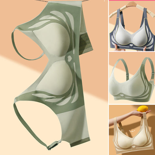 🩵🩵 soutien-gorge Push-Up sans fil 4-Pack - Lift & Shape sans fils, confort toute la journée (achetez 1 obtenez 3）