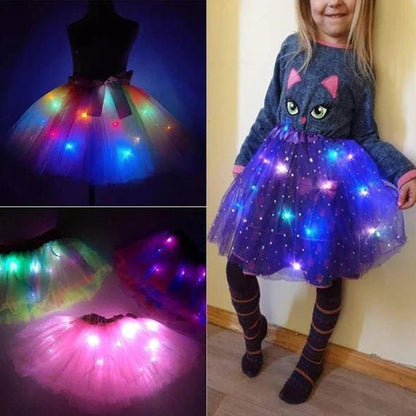 👗 67% DE RÉDUCTION ! ✨ Jupe Tutu LED Magique - Illumination Éclatante avec 8 Modes Lumineux, Parfaite pour Fêtes/Déguisements/Photos 💃🎉