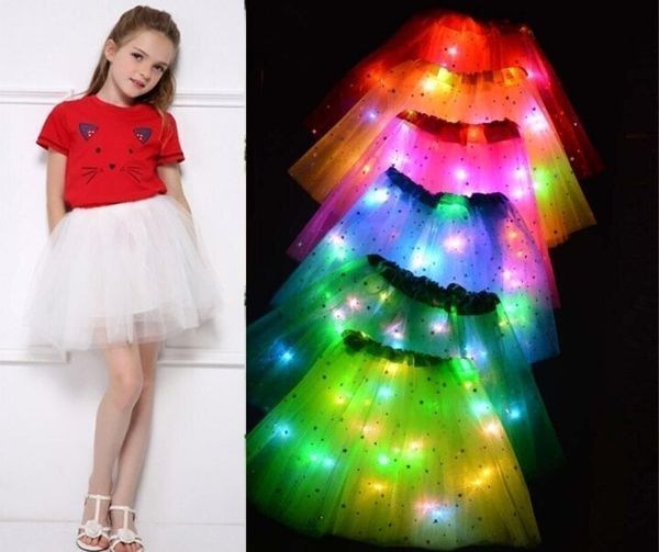 👗 67% DE RÉDUCTION ! ✨ Jupe Tutu LED Magique - Illumination Éclatante avec 8 Modes Lumineux, Parfaite pour Fêtes/Déguisements/Photos 💃🎉