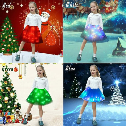 👗 67% DE RÉDUCTION ! ✨ Jupe Tutu LED Magique - Illumination Éclatante avec 8 Modes Lumineux, Parfaite pour Fêtes/Déguisements/Photos 💃🎉