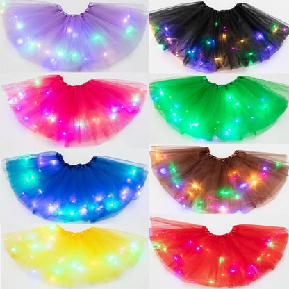 👗 67% DE RÉDUCTION ! ✨ Jupe Tutu LED Magique - Illumination Éclatante avec 8 Modes Lumineux, Parfaite pour Fêtes/Déguisements/Photos 💃🎉