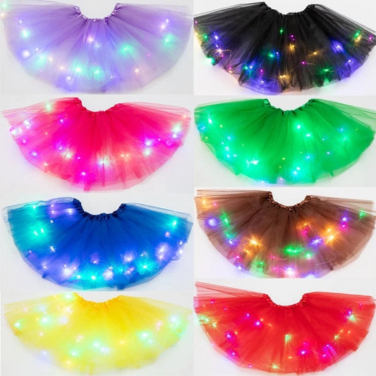 👗 67% DE RÉDUCTION ! ✨ Jupe Tutu LED Magique - Illumination Éclatante avec 8 Modes Lumineux, Parfaite pour Fêtes/Déguisements/Photos 💃🎉