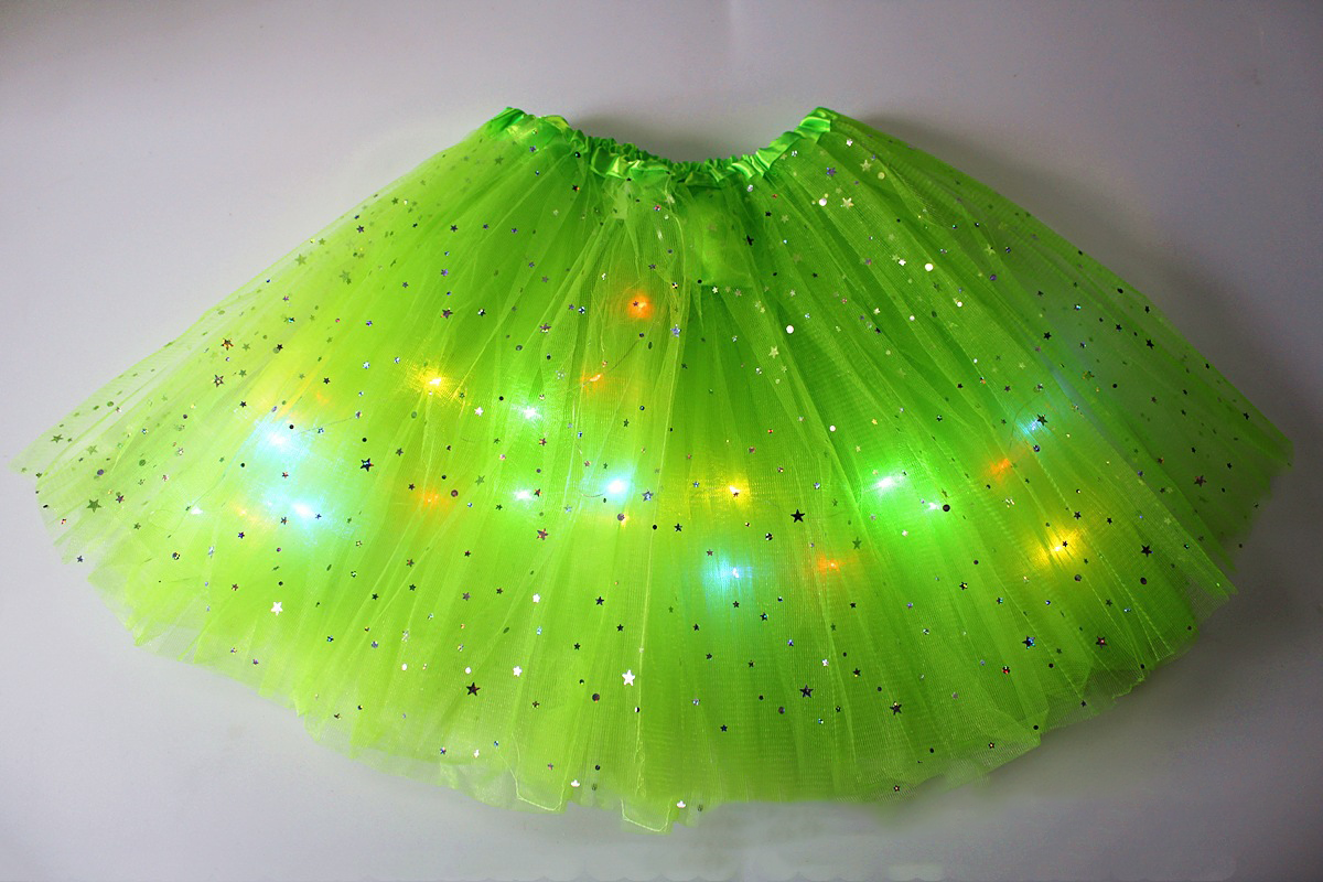 👗 67% DE RÉDUCTION ! ✨ Jupe Tutu LED Magique - Illumination Éclatante avec 8 Modes Lumineux, Parfaite pour Fêtes/Déguisements/Photos 💃🎉