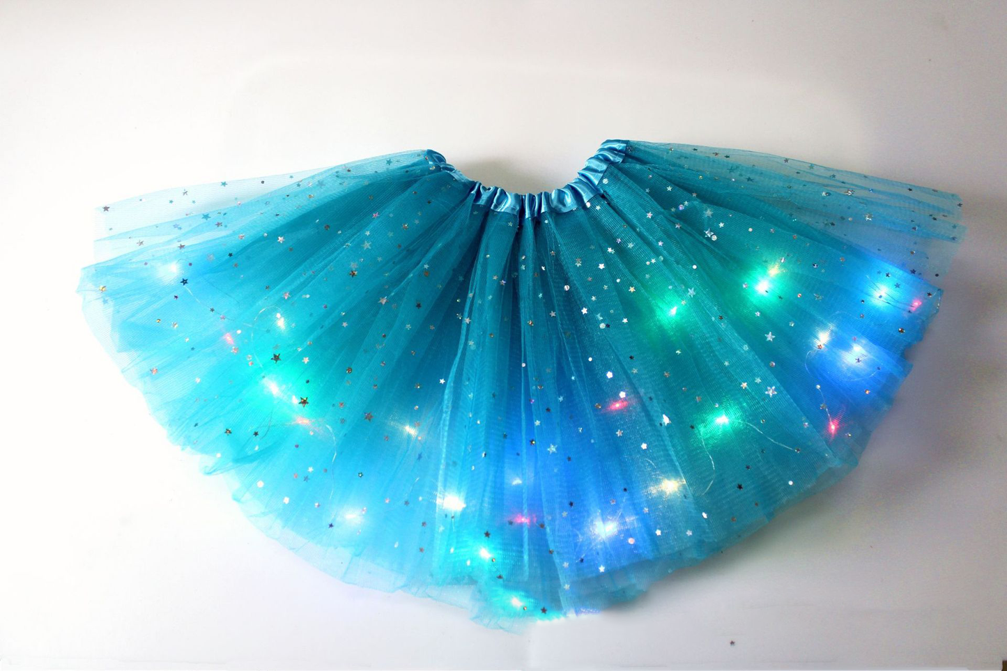 👗 67% DE RÉDUCTION ! ✨ Jupe Tutu LED Magique - Illumination Éclatante avec 8 Modes Lumineux, Parfaite pour Fêtes/Déguisements/Photos 💃🎉