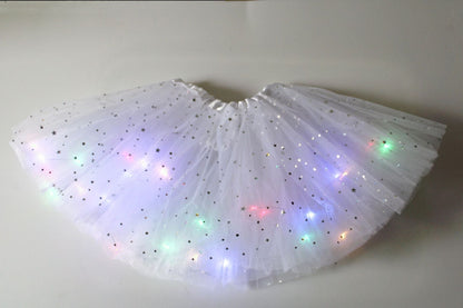👗 67% DE RÉDUCTION ! ✨ Jupe Tutu LED Magique - Illumination Éclatante avec 8 Modes Lumineux, Parfaite pour Fêtes/Déguisements/Photos 💃🎉