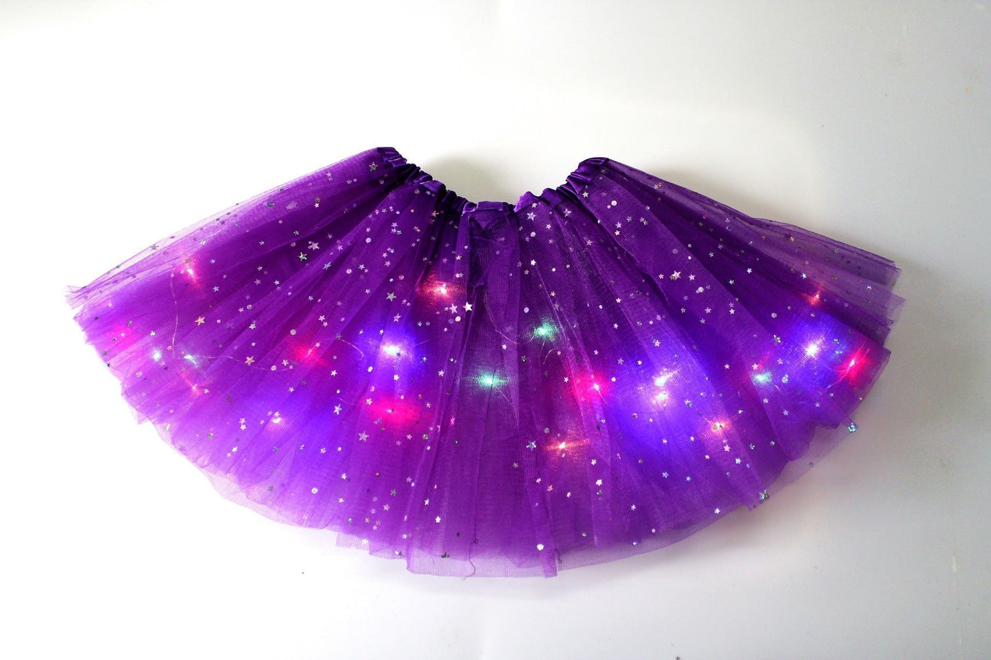 👗 67% DE RÉDUCTION ! ✨ Jupe Tutu LED Magique - Illumination Éclatante avec 8 Modes Lumineux, Parfaite pour Fêtes/Déguisements/Photos 💃🎉