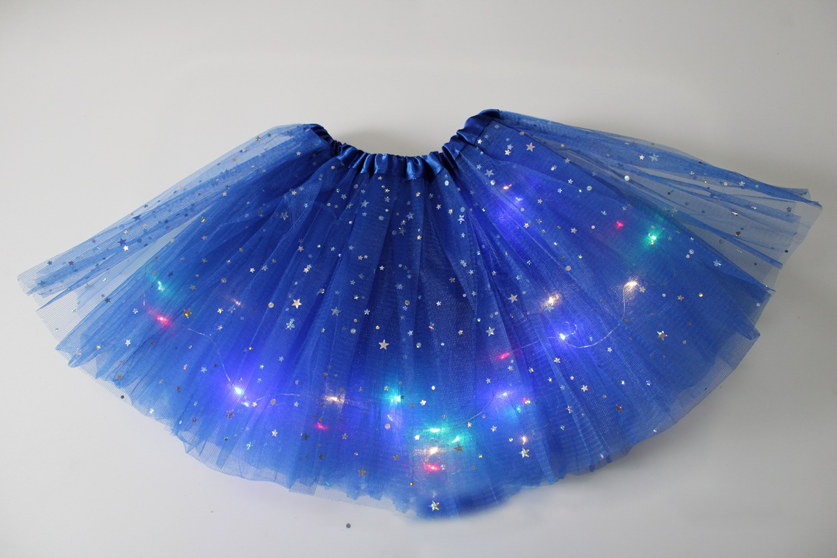 👗 67% DE RÉDUCTION ! ✨ Jupe Tutu LED Magique - Illumination Éclatante avec 8 Modes Lumineux, Parfaite pour Fêtes/Déguisements/Photos 💃🎉