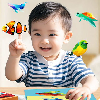 Set de livres d'autocollants puzzle pour enfants