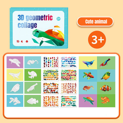 Set de livres d'autocollants puzzle pour enfants