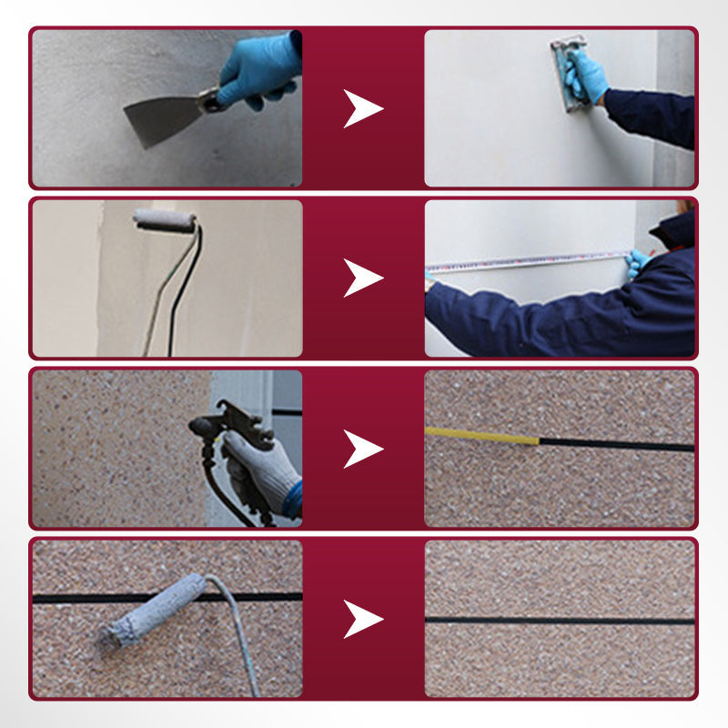 🏆 Prix spécial dernier jour !!! 🔥Peinture mortier à motif marbre ✅Convient à une utilisation intérieure et extérieure, ainsi qu'aux murs et aux sols.