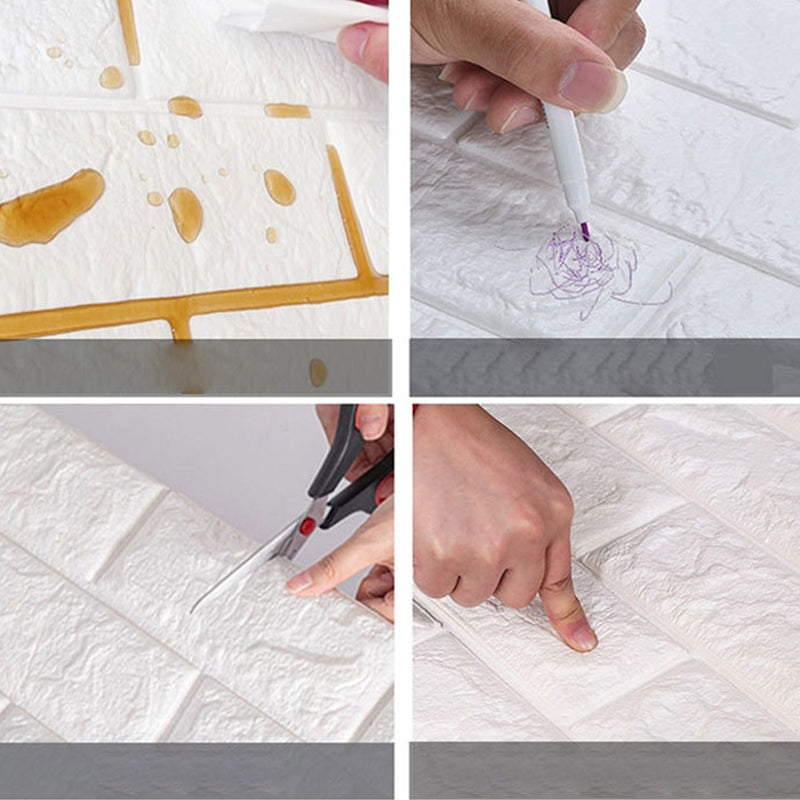 🧱✨ PROMO FLASH : 50% DE RÉDUCTION ! Panneaux Muraux 3D Autocollants en Mousse XPE – Rénovation Facile sans Outils, Relief Brique Anti-Choc & Surface Imperméable for un Mur Décoratif Posé en Quelques Secondes ✨