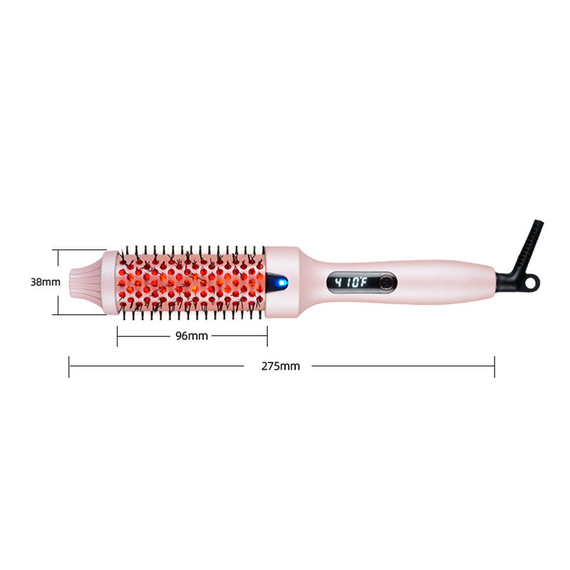 🎄Soldes de Noël - Jusqu'à 50 % de réduction💇‍♀️Refuse collapse Peigne coiffant moelleux Brosse thermique à ions négatifs
