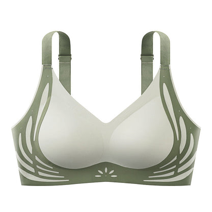 ✨ Vente du dernier jour 49% de réduction✨Soutien-Gorge Push-Up Froncé à Blocs de Couleurs Sans Couture