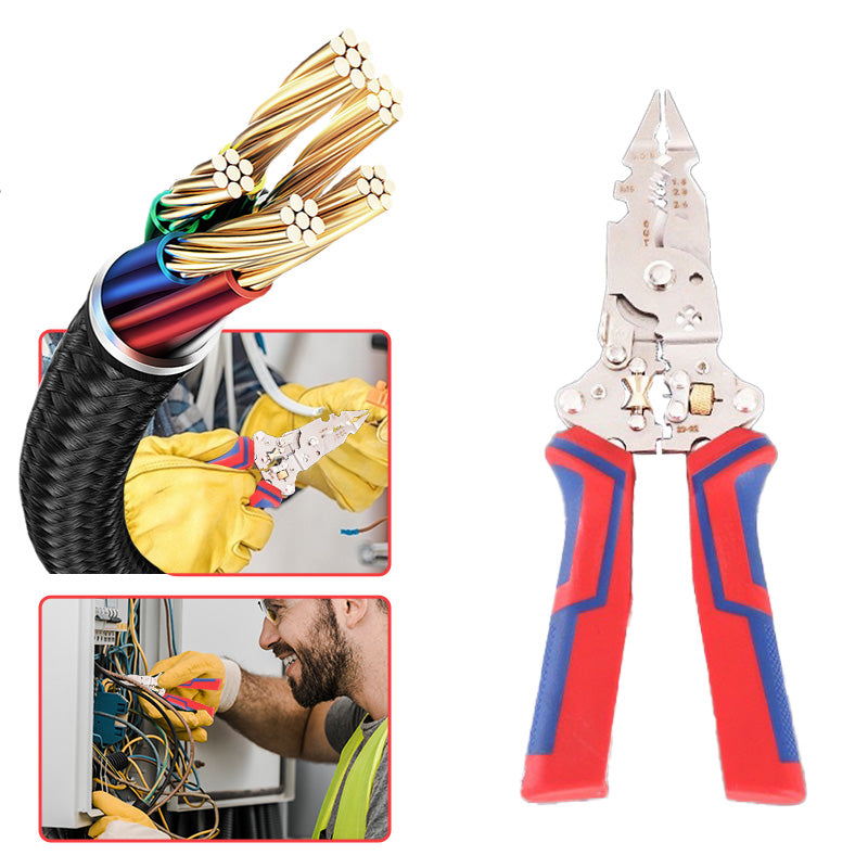 ⚡Pince multifonctionnelle pliable pour électriciens avec fonction de mesure électrique