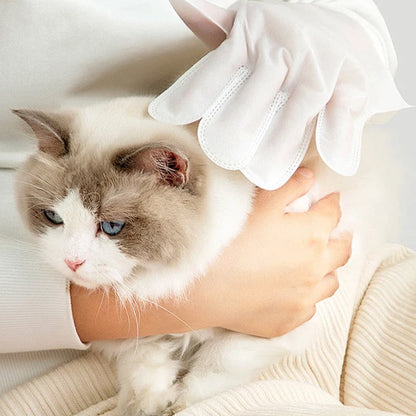 🎉  🫧Gants de nettoyage sans rinçage pour animaux de compagnie