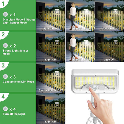🔥Promotion exceptionnelle : 50 % de réduction🔥Lampe à capteur solaire et double recharge USB-C, amovible et portable