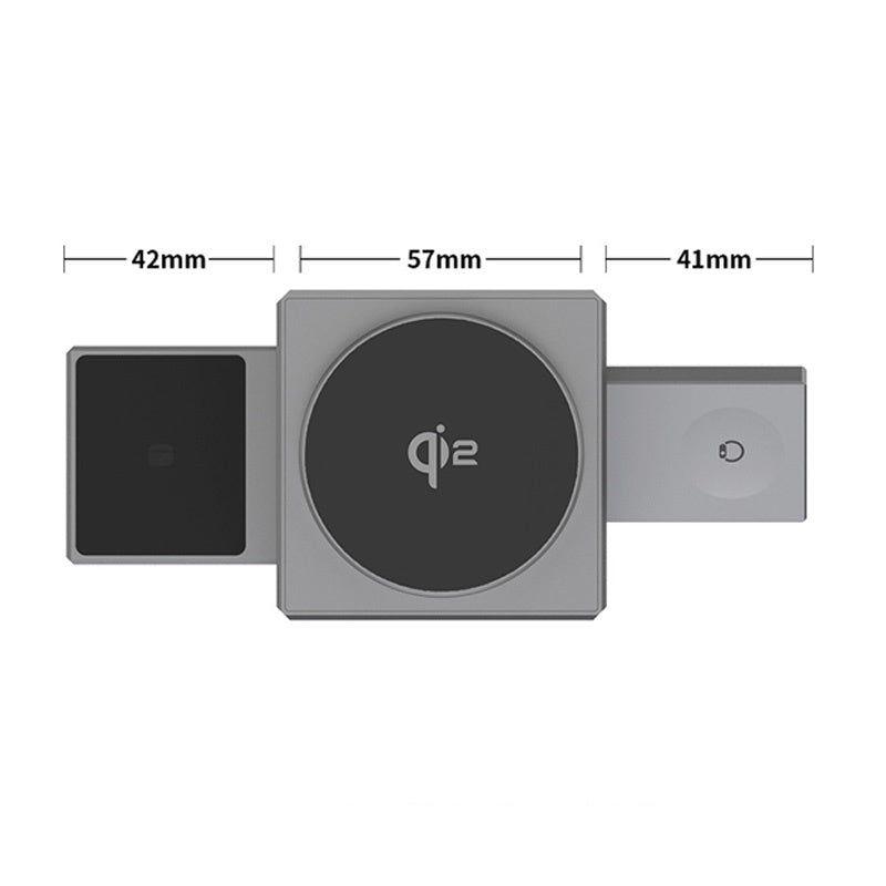 🔥Offres spéciales - Station de recharge magnétique sans fil pliable 3 en 1