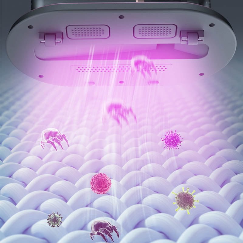 🌿 Testé contre les allergies : 🛏️ L'appareil HF élimine les acariens dans les matelas et les tapis