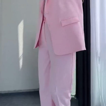🔥50% de réduction💖 Blazer élégant sans manches et pantalon à taille haute pour femmes