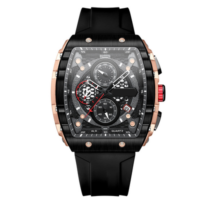 LIVRAISON GRATUITE🎊Style cyberpunk et futuriste⌚Montre à quartz multifonctionnelle pour hommes