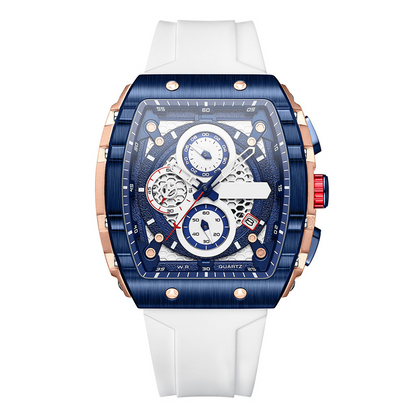LIVRAISON GRATUITE🎊Style cyberpunk et futuriste⌚Montre à quartz multifonctionnelle pour hommes