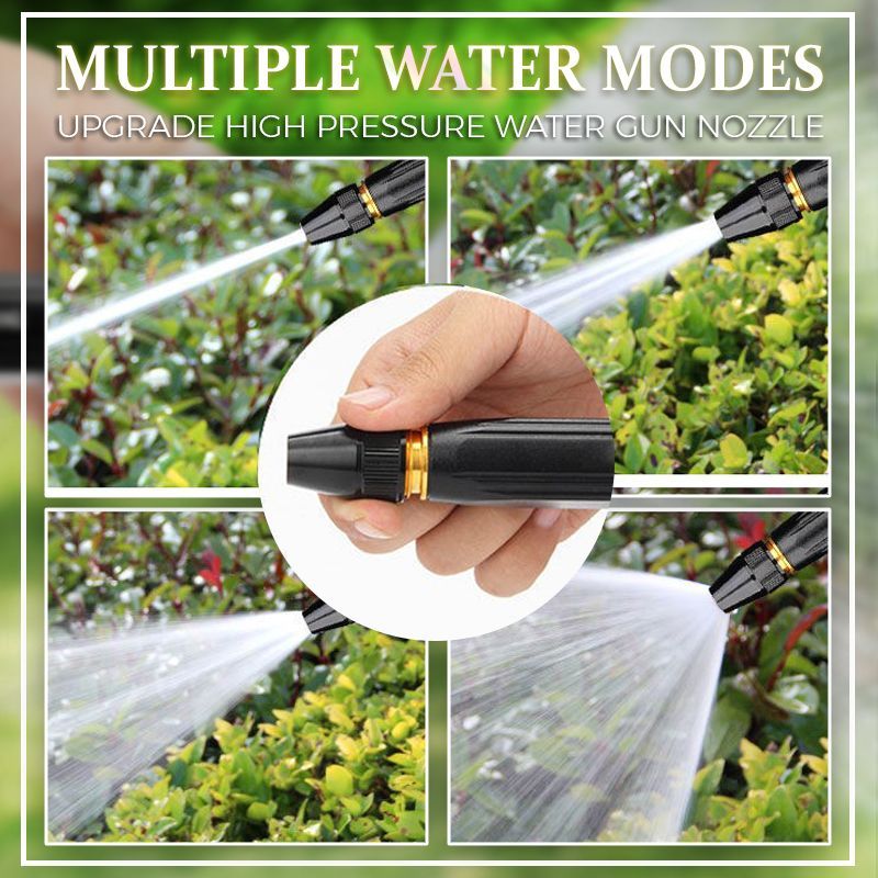 🚿50 % DE RÉDUCTION – Nettoyeur haute pression pour voitures et jardin ! 💦🚗 10 fois plus puissant, 8 modes de pulvérisation et boîtier métallique ultra-résistant