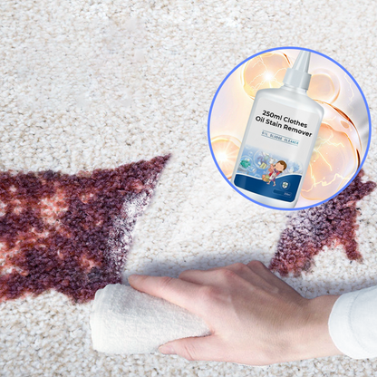 🔥🔥🔥Détachant puissant pour vêtements à l'huile 250 ml✨✨✨