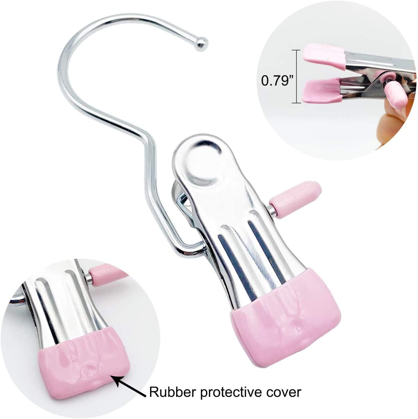📢📢3 dernières heures : Grande vente⏰⏰Crochets/clips de suspension en acier inoxydable