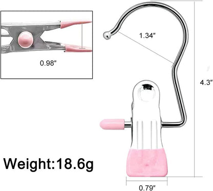📢📢3 dernières heures : Grande vente⏰⏰Crochets/clips de suspension en acier inoxydable