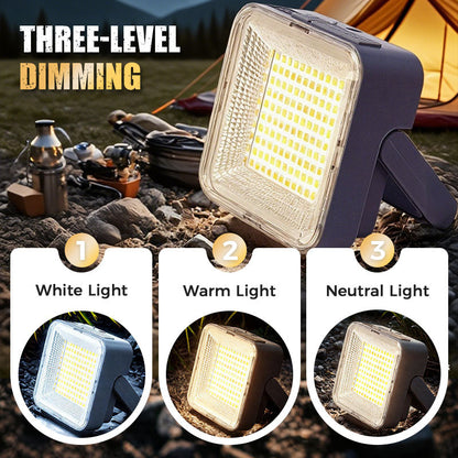 🏆Lampe de camping portable et étanche à énergie solaire🌞🏕️