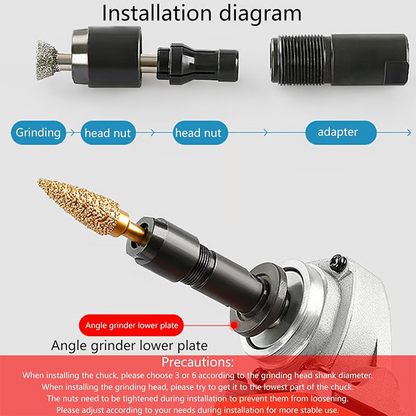 ⚙️Accessoires de conversion pour meuleuse d'angle