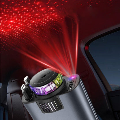 🔋⚡Chargeur 5 en 1, diffuseur d'arômes et plafonnier étoilé