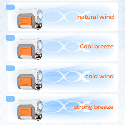 Multi-Function Waist-Mount Portable Fan