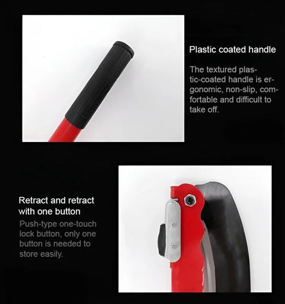 Grinding-free Lightweight Portable Steel Folding Sicklec
