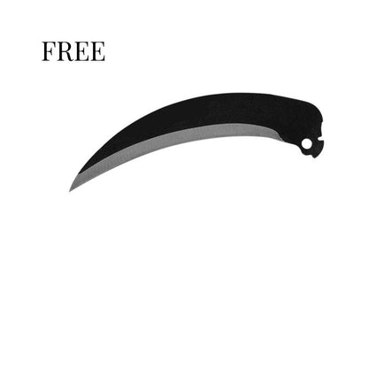 Grinding-free Lightweight Portable Steel Folding Sicklec
