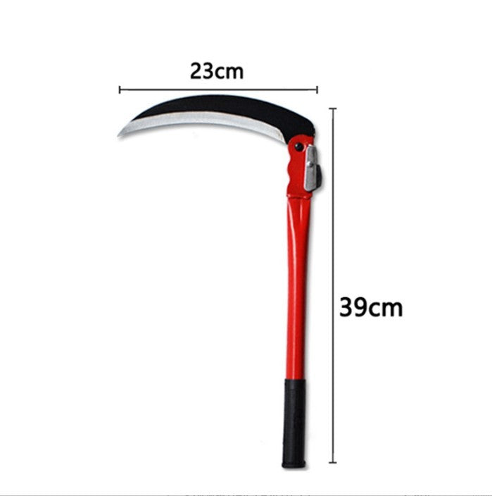 Grinding-free Lightweight Portable Steel Folding Sicklec