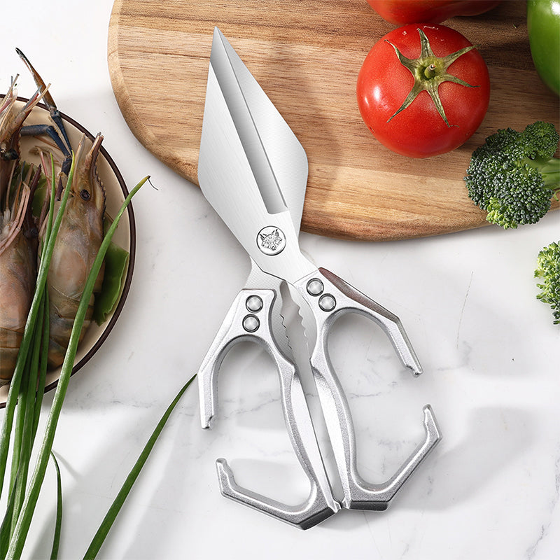 🔥Soldes exceptionnelles (💥50 % de réduction) 🔥Ciseaux de cuisine multifonctionnels et résistants