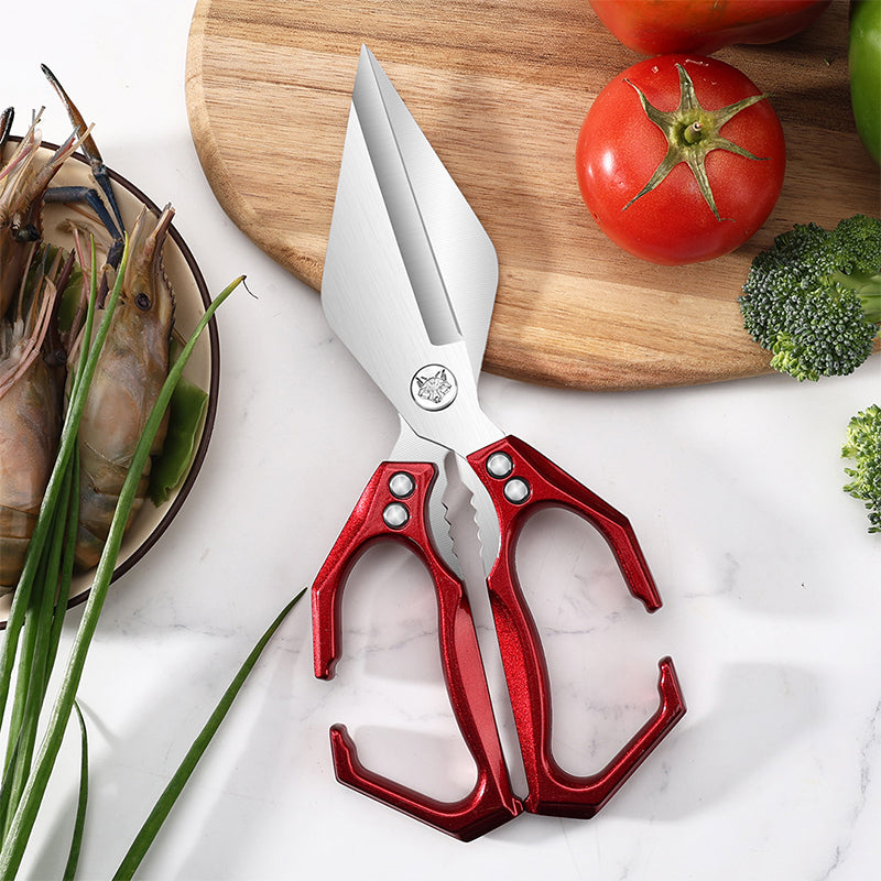 🔥Soldes exceptionnelles (💥50 % de réduction) 🔥Ciseaux de cuisine multifonctionnels et résistants