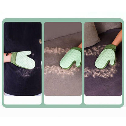 💝Hot Sale 50% OFF 💝 Gants de toilettage pour chiens et chats avec spray intégré🐾🧤