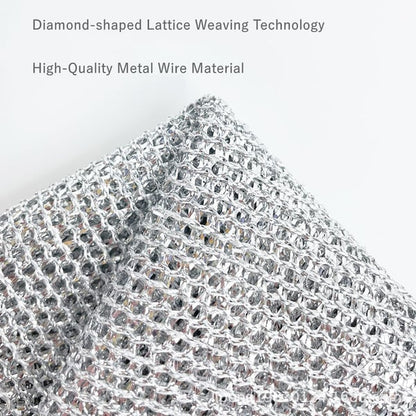 ✨Chiffons Vaisselle en Fil Métallique Multi-Usages et Anti-Rayures