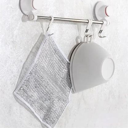 ✨Chiffons Vaisselle en Fil Métallique Multi-Usages et Anti-Rayures
