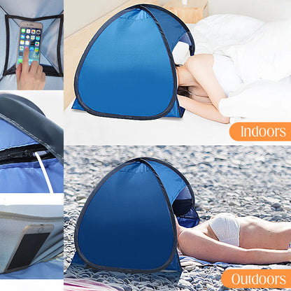 Mini Pop-Up Head Sunshade Tent