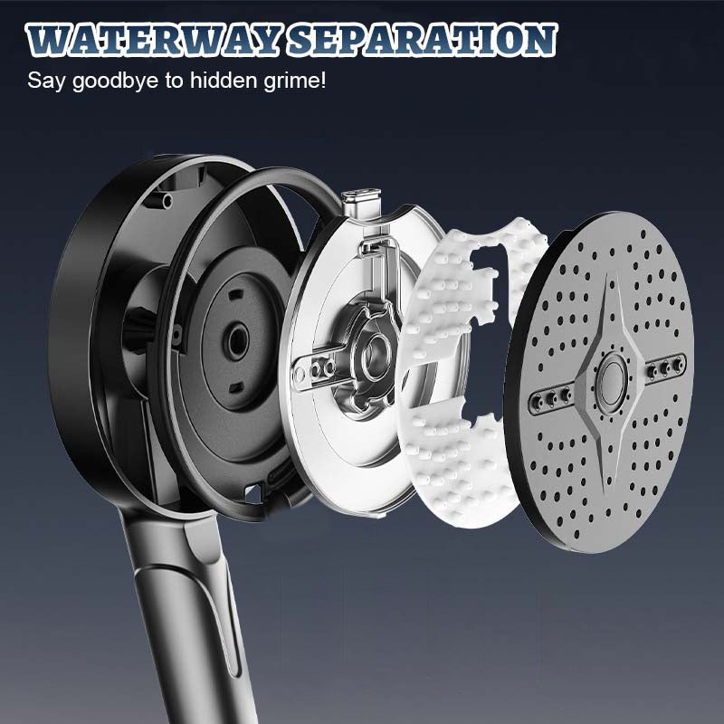 Douche à main multifonctionnelle à haute pression🚿💦