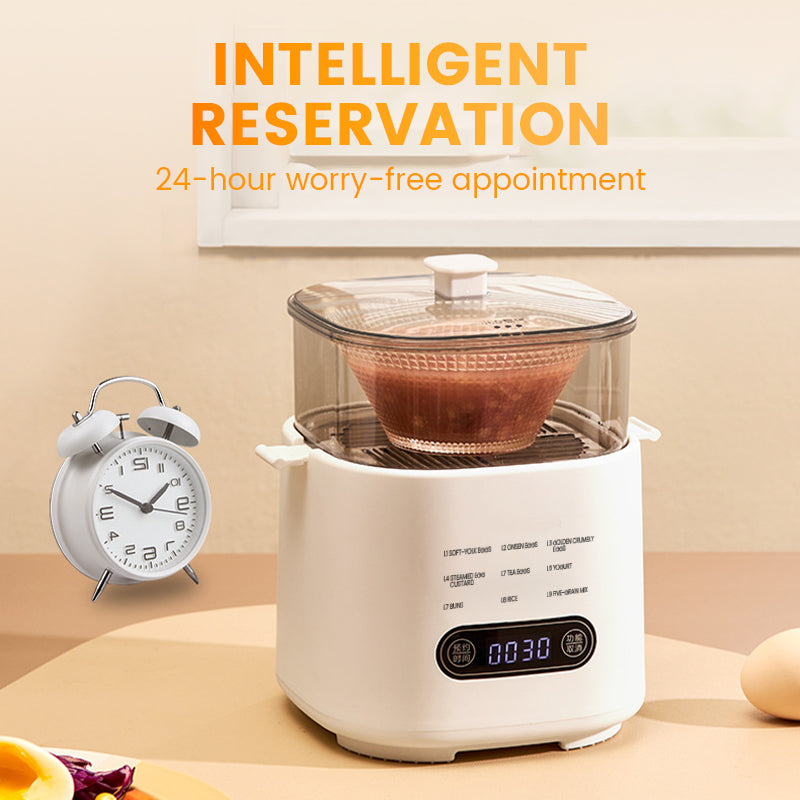 Ensemble Mini Cuiseur à Œufs Multifonction avec Panneau Tactile Intelligent