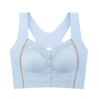 Soutien-gorge confortable sans armatures à fermeture frontale pour femme✨🌿
