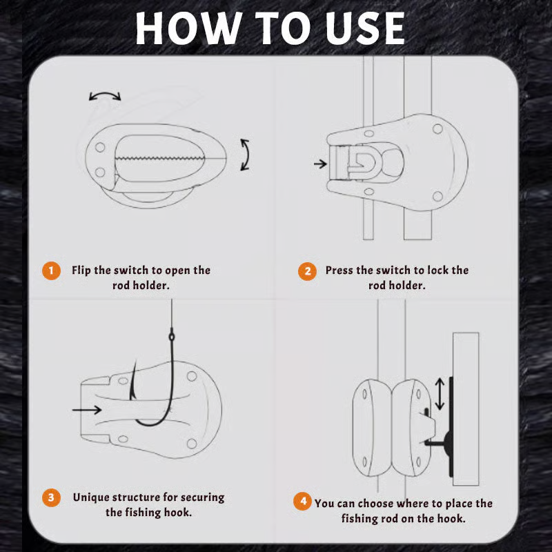 🔥🔥🔥Support portable pour canne à pêche