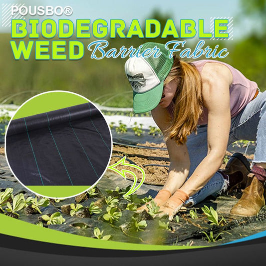 🔥Nouveauté 2025🔥 Toile anti-mauvaises herbes biodégradable