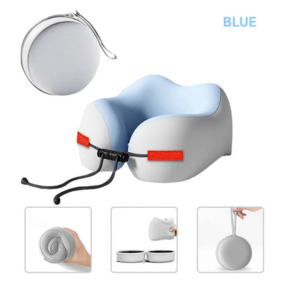 🔥17,99 € !🔥Oreiller de voyage en forme de U en mousse à mémoire de forme💤
