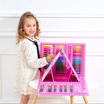 🔥Set d'art créatif de luxe 6 en 1 🧑‍🎨(cadeau idéal pour les enfants) Chaque enfant est un artiste !